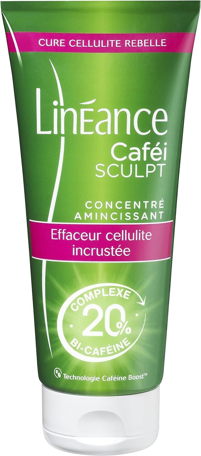 Linéance - Cafei Sculpt - Concentré Amincissant - Anti-Cellulite incrustée - Complexe Bi-Caféine - 180ml & Anti-cellulite tenace + ultra fermeté - Profiler Nuit+ - Le tube de 180 ml