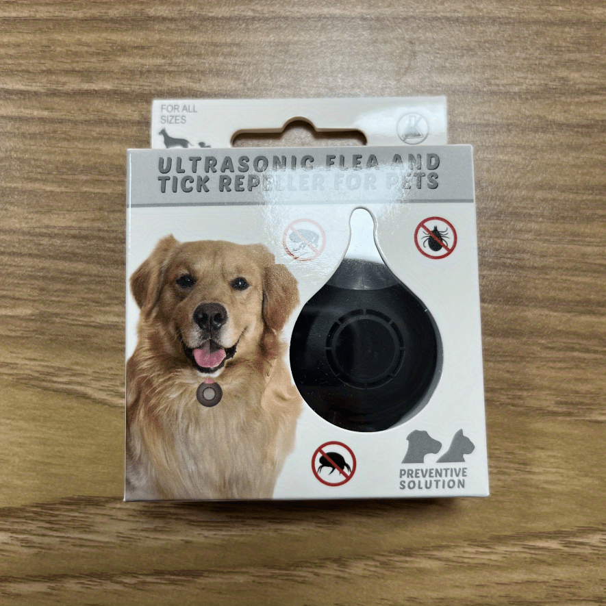 Ultrasonic Flea & Tick Repeller For Pets - Mosquito Repellent - Bug Repellent - Insect Repellent - Ultrasonic Pest Repeller - Flea And Tick Prevention For Cats & Dogs - Dog Flea & Tick Control The Flea Collar Will Protect You