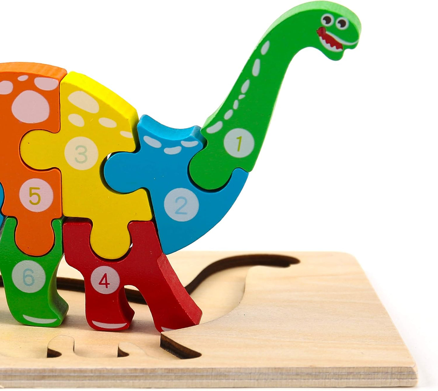 Montessori Mama Wooden Toddler Puzzles for Kids Ages 3-5 | Montessori Toys for Toddlers 3 Years Old | Wooden Puzzles for Toddlers 3-5 Years | 4-Pack Toddler Puzzle Toddler Toys