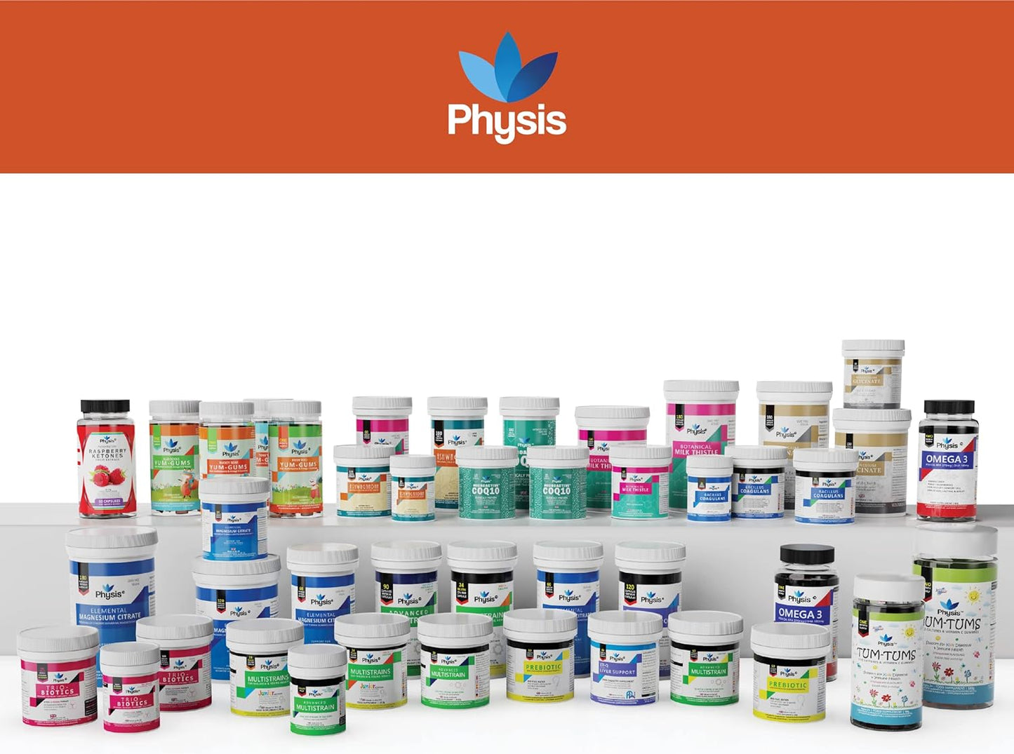 Comprimés Physis Ashwagandha | 60 comprimés | 2000mg haute résistance | Supplément d'extrait de racine Ashwagandha Pure KSM 66 | Soutient le corps et la cognition | Végétalien