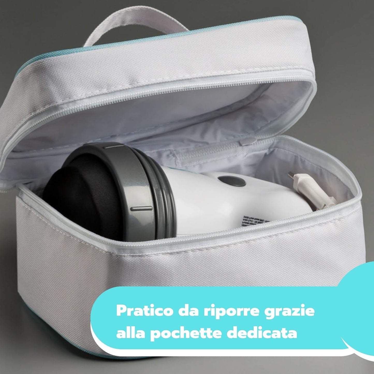 ARDES - Appareil de massage professionnel anti-cellulite avec chauffage infrarouge pour le fessier et les jambes avec 4 accessoires interchangeables et une pochette de voyage Modèle ARM240N