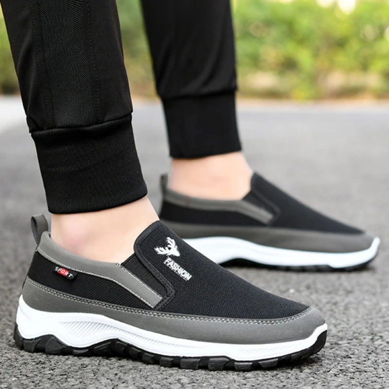Chaussures vulcanisées respirantes pour hommes