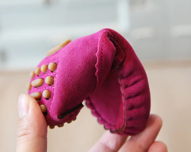 mocassins souples et tendance pour enfants, chaussures plates décontractées