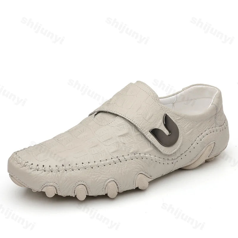 Mocassins cuir de luxe pour homme