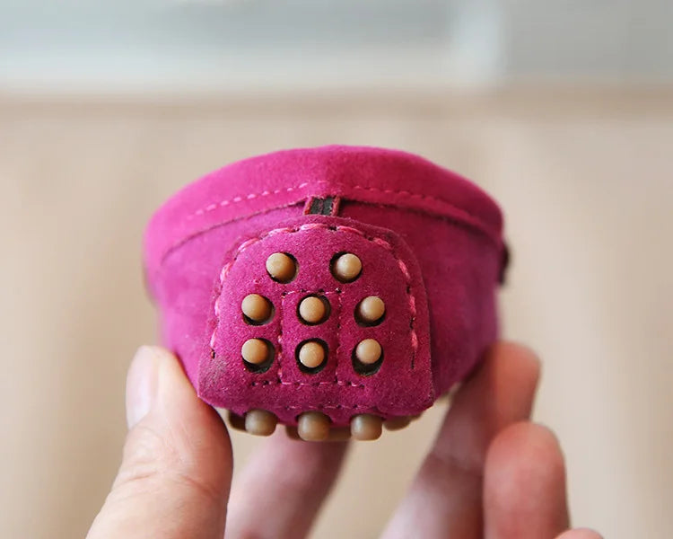 mocassins souples et tendance pour enfants, chaussures plates décontractées
