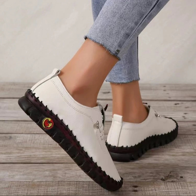 Mocassins en cuir pour femmes
