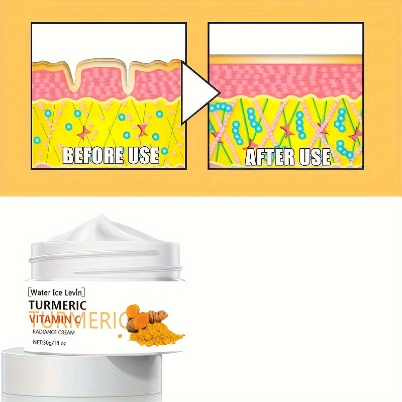 Turmeric Vitamin C Radiance Eye Cream - Firm, Tighten, Moisturize, and Nourish Skin