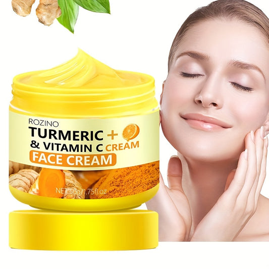 [Vibrant Skin] Turmeric VC Cream | Rich in Vitamin C and Turmeric | Deep Hydration and Moisture