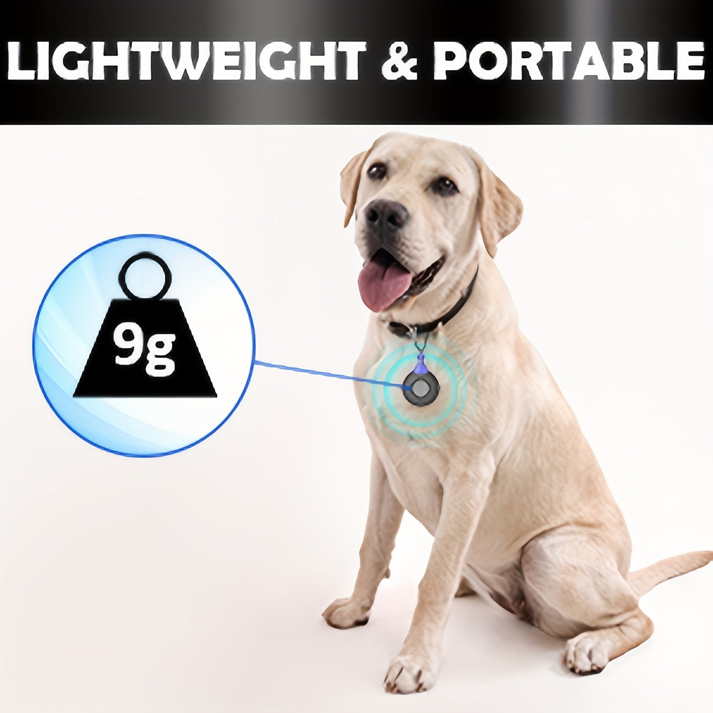 Ultrasonic Flea & Tick Repeller For Pets - Mosquito Repellent - Bug Repellent - Insect Repellent - Ultrasonic Pest Repeller - Flea And Tick Prevention For Cats & Dogs - Dog Flea & Tick Control The Flea Collar Will Protect You
