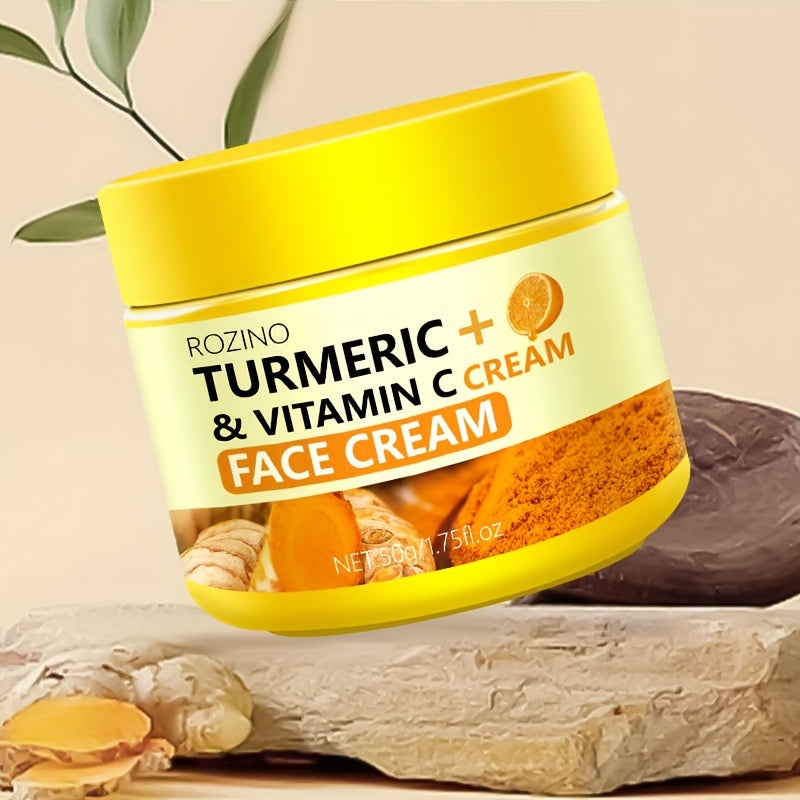 [Vibrant Skin] Turmeric VC Cream | Rich in Vitamin C and Turmeric | Deep Hydration and Moisture