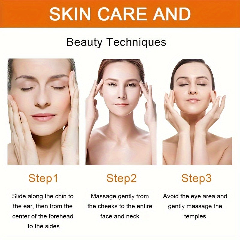 50ml Vitamin C Intensive Moisturizing Cream - Hydrates, Firms, and Nourishes All Skin Types - Alcohol-Free, Hyaluronic Acid Enriched, Anti-Drying, Unisex Adult Skin Care