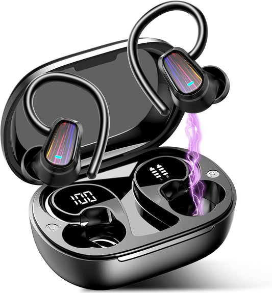 AI Ecouteur Traducteur Instantané, 50H Bluetooth 5.4 Oreillette Traducteur Instantané avec 164 Langues/6 Modes de Traduction, 3 in 1 AI Écouteur Traducteur Vocal Instantané pour Voyage/Affaires/Études
