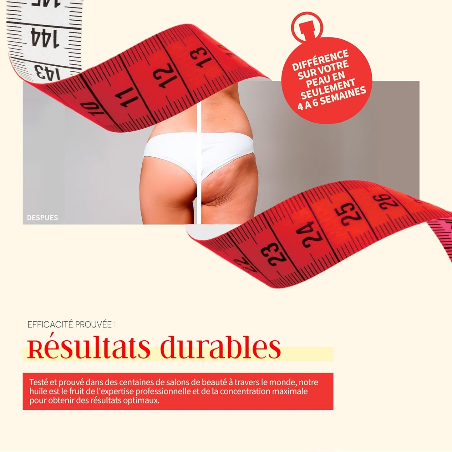 Powerful Anti-Cellulite Oil 500ml | Slimming and Firming | Penetrates 6 Times More Effectively | Stretch Marks Prevention | 100% Natural, Strong Essential Oils