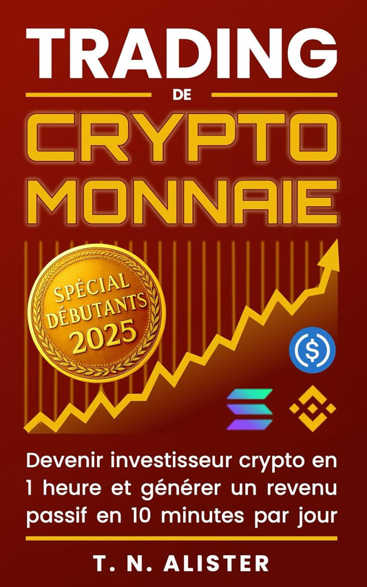 Trading de Cryptomonnaie: La Méthode Facile et Rapide pour Investir en Crypto et Générer un Revenu Passif I Livre pour Débutant