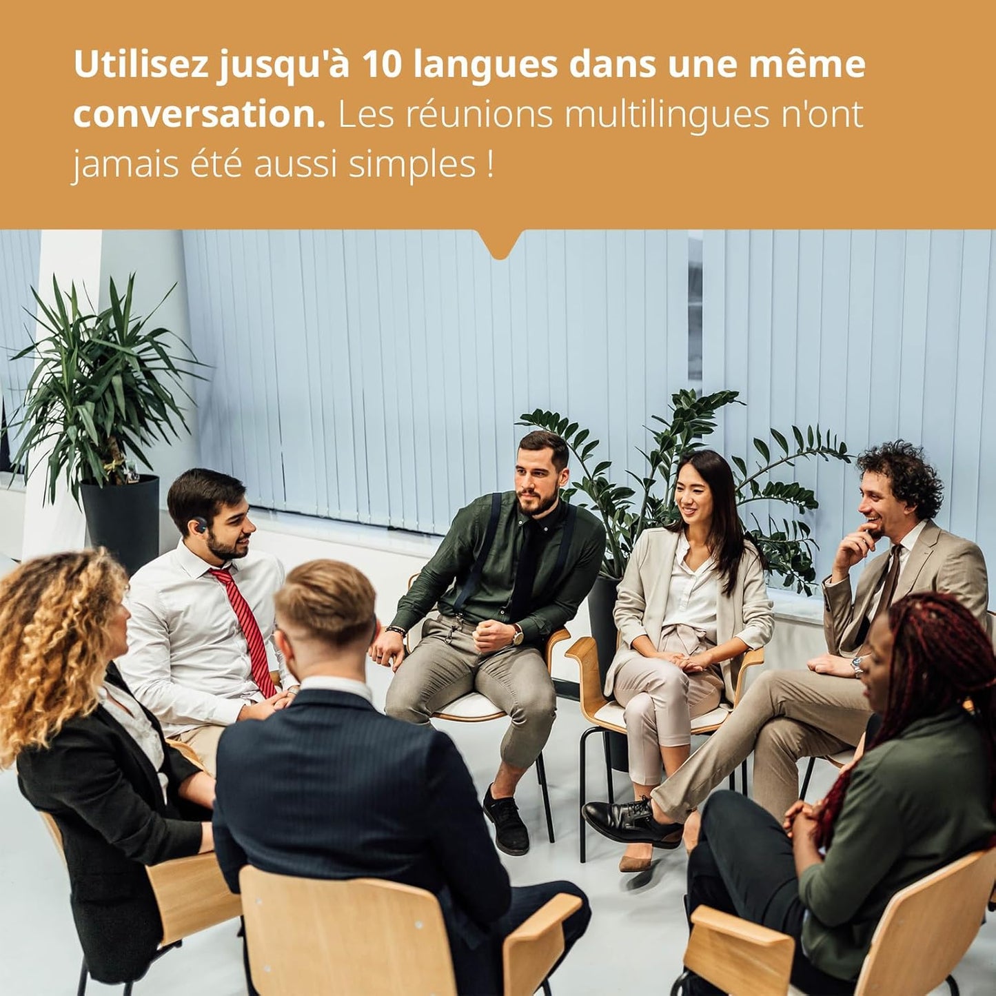 Vasco Translator E1 / écouteur traducteur instantané avec Plus de 50 Langues
