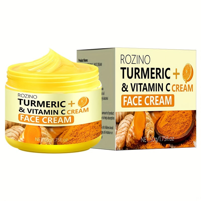 [Vibrant Skin] Turmeric VC Cream | Rich in Vitamin C and Turmeric | Deep Hydration and Moisture