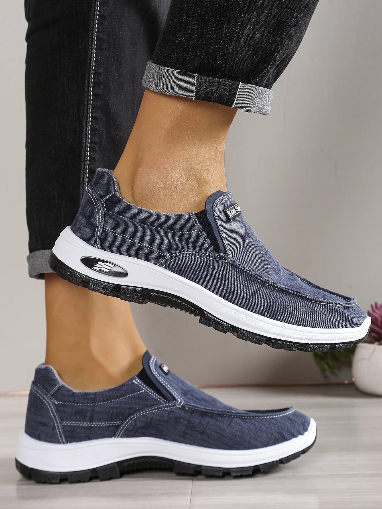 Chaussures homme semelle intérieure en tissu