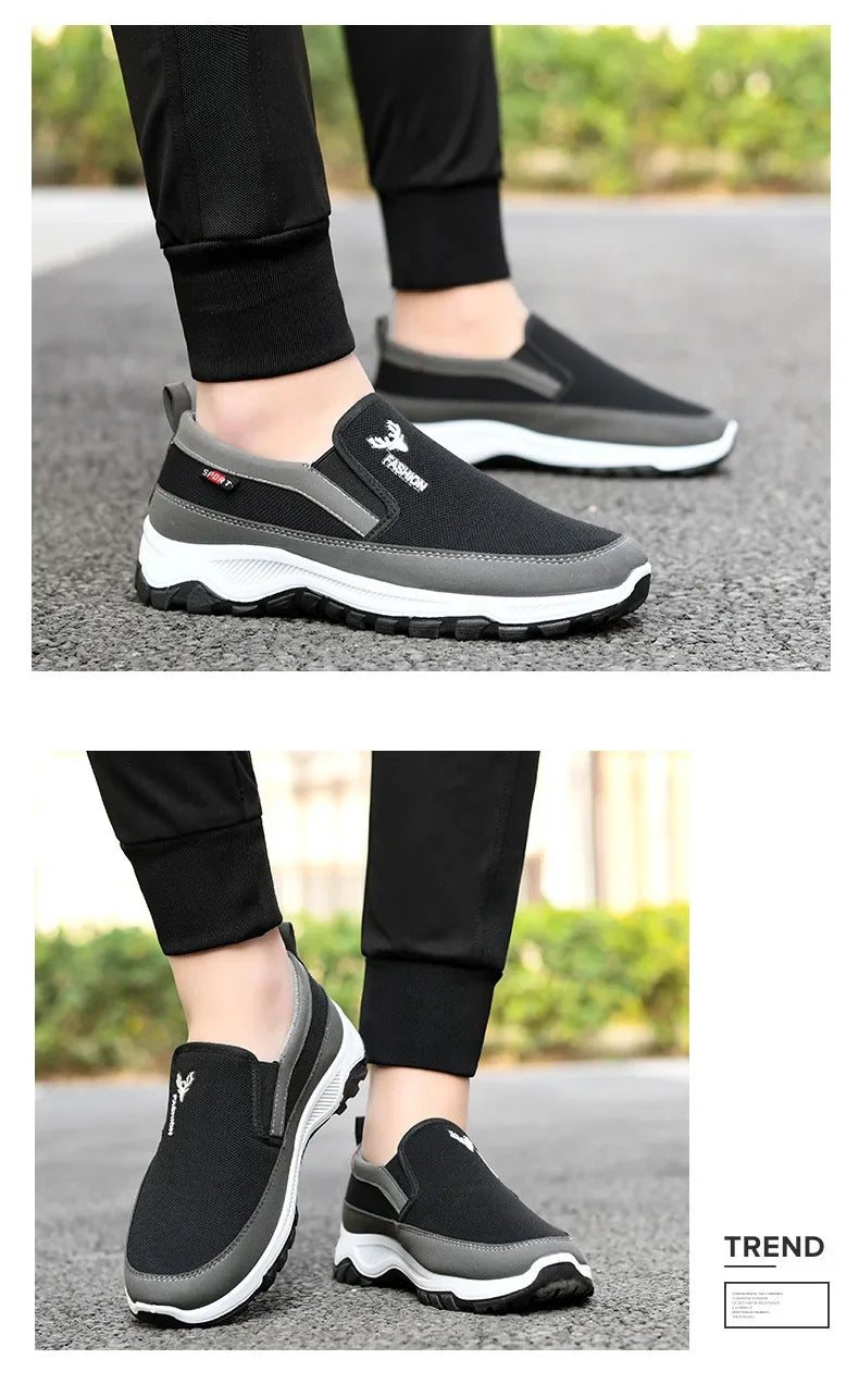 Chaussures vulcanisées respirantes pour hommes