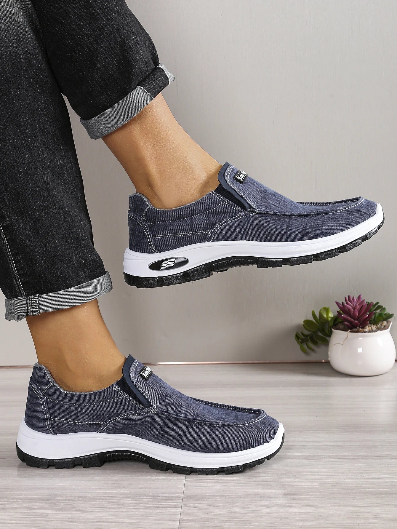 Chaussures homme semelle intérieure en tissu