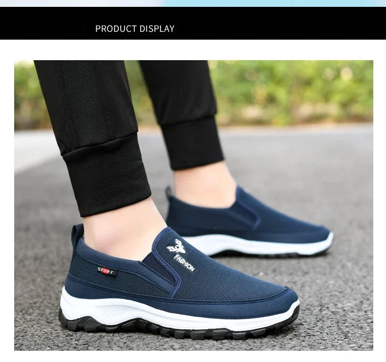 Chaussures vulcanisées respirantes pour hommes