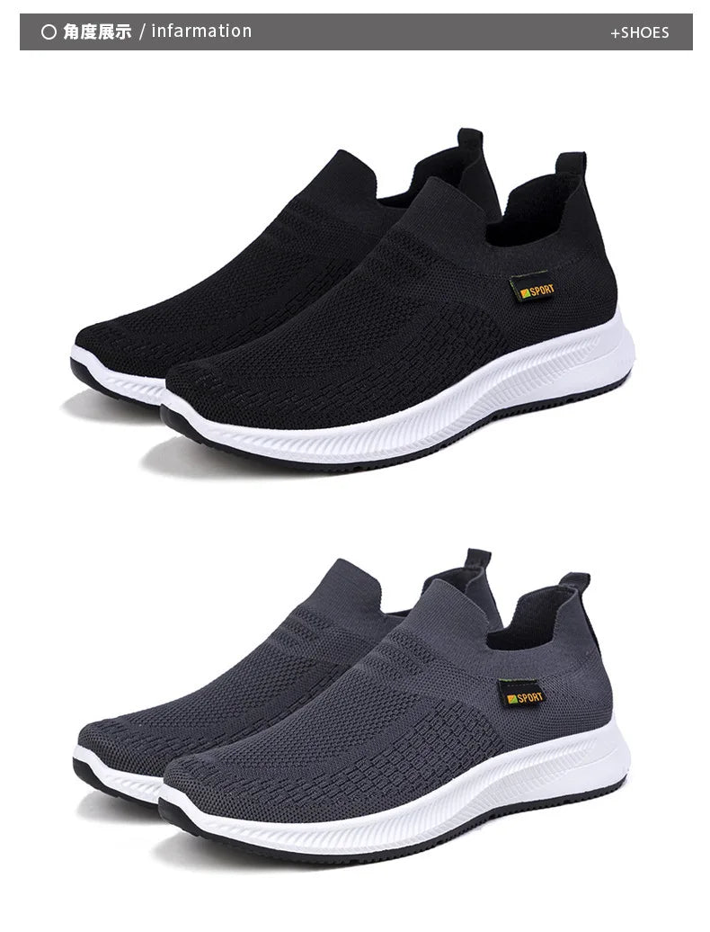 Baskets en maille respirantes pour hommes