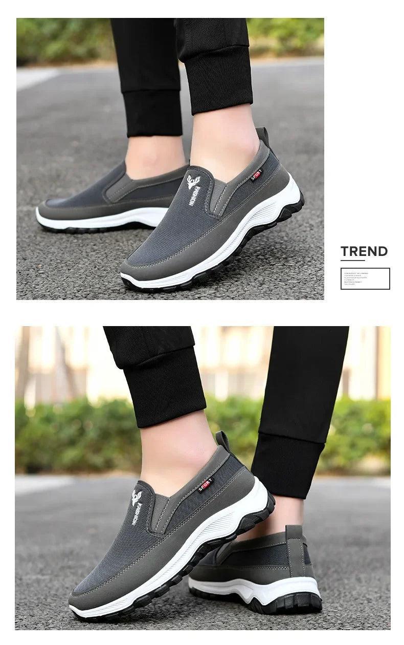 Chaussures vulcanisées respirantes pour hommes