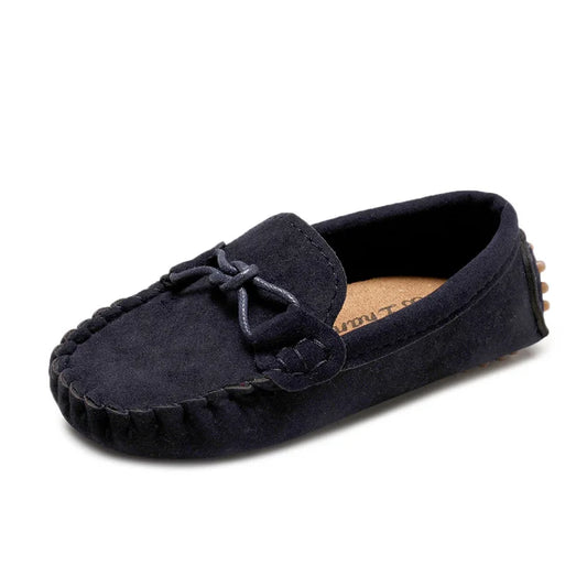 mocassins souples et tendance pour enfants, chaussures plates décontractées
