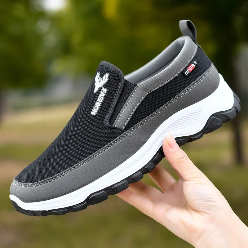 Chaussures vulcanisées respirantes pour hommes