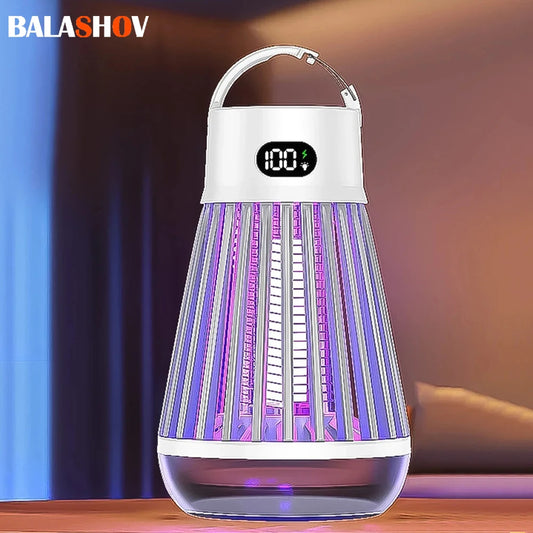 Lampe anti-moustiques à décharge électrique, lumière UV