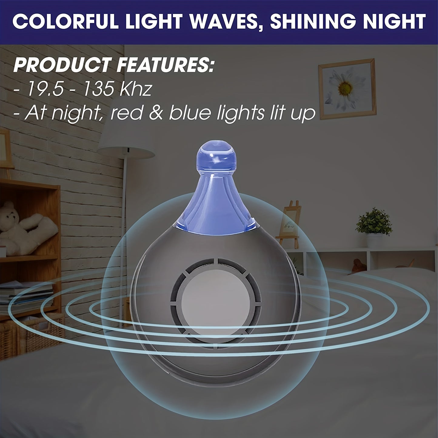 Ultrasonic Flea & Tick Repeller For Pets - Mosquito Repellent - Bug Repellent - Insect Repellent - Ultrasonic Pest Repeller - Flea And Tick Prevention For Cats & Dogs - Dog Flea & Tick Control The Flea Collar Will Protect You