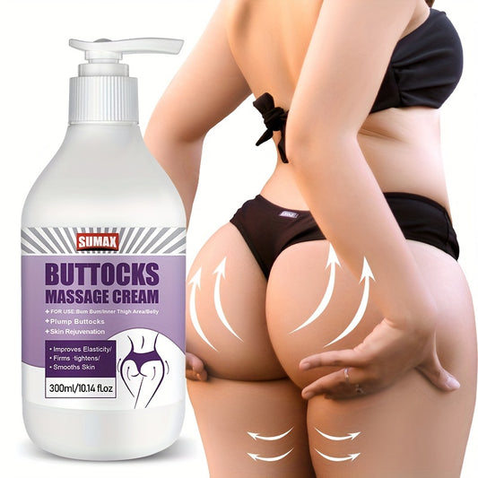 Vitamin C & Collagen Buttocks Enhancer Cream - Hydrating, Firming & Natural Lift for Fuller Hips, Alcohol-Free, Suitable for All Skin Types